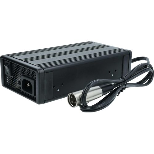 vhbw Ladegerät kompatibel mit Ambrogio Twenty 29 Elite, Twenty 29 Deluxe, Twenty 25 Elite Akku-Rasenmäher Roboter Li-Ion-Akkus (24V)