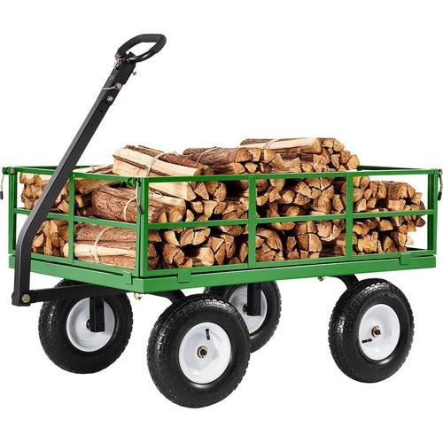 Bollerwagen Transportwagen Gartenwagen Gerätewagen Handwagen 110x75x67cm