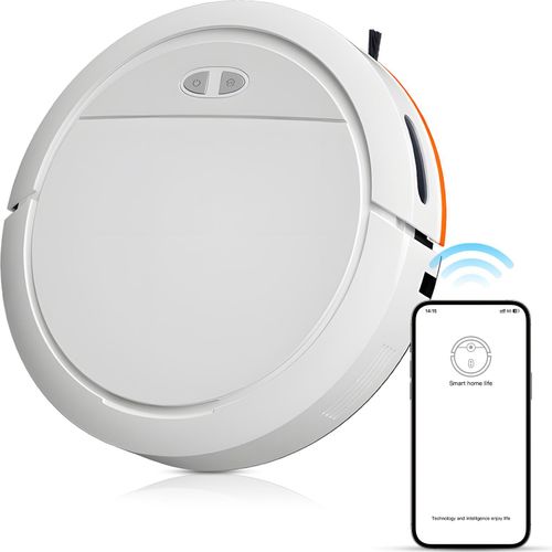 Roboter Staubsauger und Mop Combo Maximum 4000Pa Saugkraft WiFi App Control Robot Vacuum Cleaner mit Voice Prompt Self Charging Sweeping Vacuuming Mopping 3 in 1 Wet and Dry Robotic Vacuum