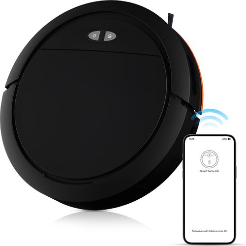 Roboter Staubsauger und Mop Combo Maximum 4000Pa Saugkraft WiFi App Control Robot Vacuum Cleaner mit Voice Prompt Self Charging Sweeping Vacuuming Mopping 3 in 1 Wet and Dry Robotic Vacuum