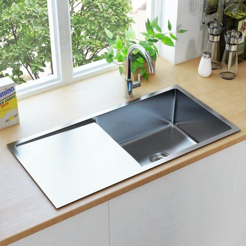 Möbel Handgefertigte Küchenspüle Edelstahl DE80327