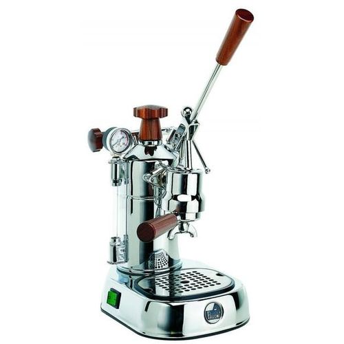 La Pavoni Professional Lusso PLH Siebträger Espressomaschine Silber