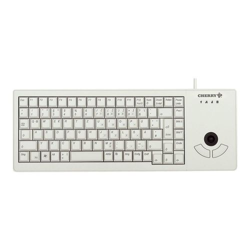 CHERRY TAS G84-5400 Corded DE-Layout hellgrau TRACKBALL USB