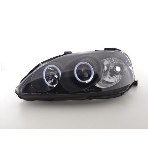 Scheinwerfer Honda Civic Coupe/Civic 4-trg. Bj. 99-00 schwarz
