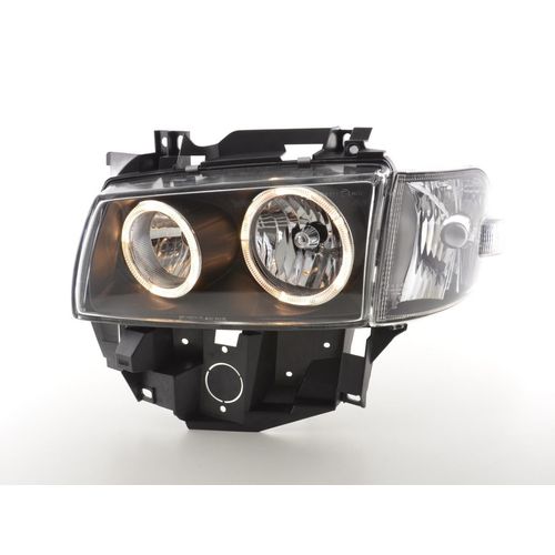 Scheinwerfer Angel Eyes VW Bus Typ T4 Bj. 97-02 schwarz