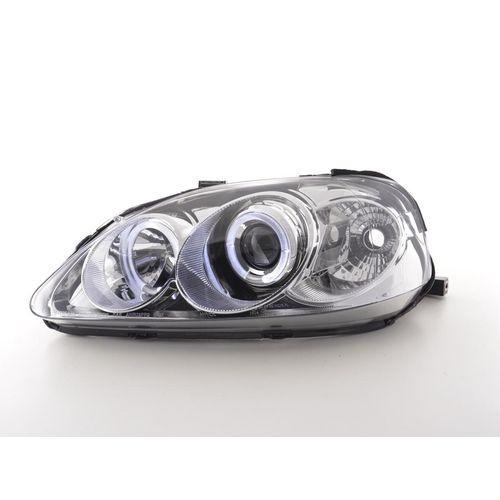 Scheinwerfer Honda Civic Coupe/Civic 2/3/4-trg. Bj. 99-00 chrom