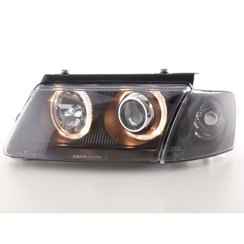 Scheinwerfer Angel Eyes VW Passat Typ 3B Bj. 97-00 schwarz