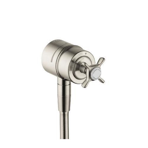 hansgrohe Schlauchanschluss FIXFIT STOP AXOR MONTREUX DN 15 brushed nickel