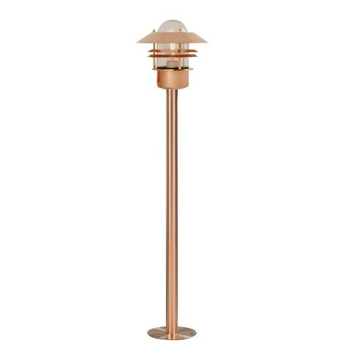 Nordlux Blokhus / Aussen Standleuchte / Kupfer, Glas (LT)