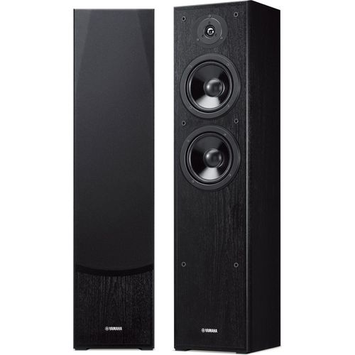 Yamaha NS-F51 2-Wege-Standlautsprecher 8W Schwarz verkabelt Hi-Fi Audio
