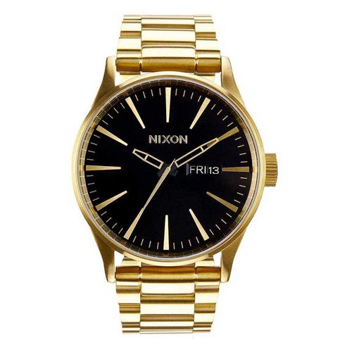 Nixon A356 510 Sentry SS Herrenuhr All Gold/Black