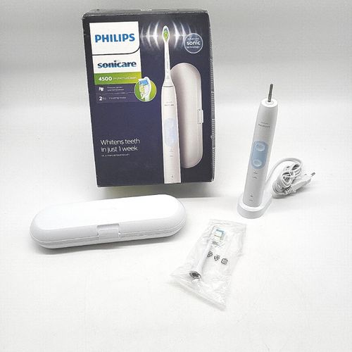 Philips Protectiveclean 4500 Elektrische Zahnbürste Zahnreinigungskit Weiß