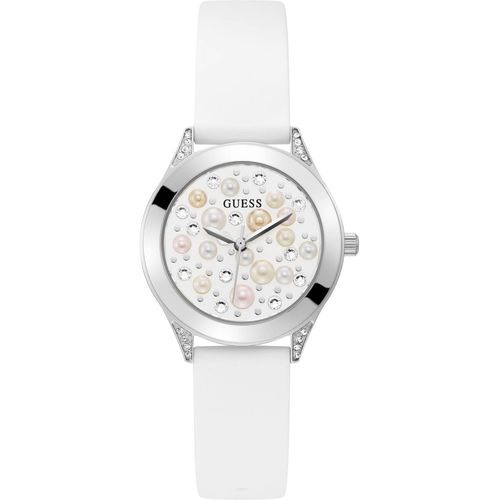 Guess Pearl Uhr Weiß Weiß One Size