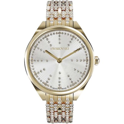 SWAROVSKI ATTRACT Damenuhr Goldfarben Champagner 5610484