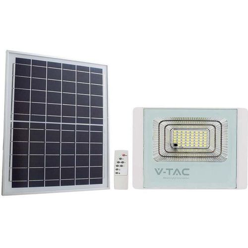 Weiße Solar-Flutlichter - 20W - IP65 - 1650 Lumen - 6400K