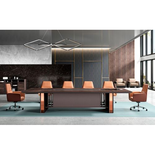 Büromöbel Bürotisch Arbeitstisch Schreibtisch Büro Tisch Holz Braun