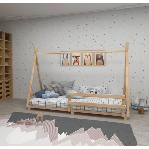 Designer Kinderzimmer Möbel r Bettrahmen Robuste Holz Möbel