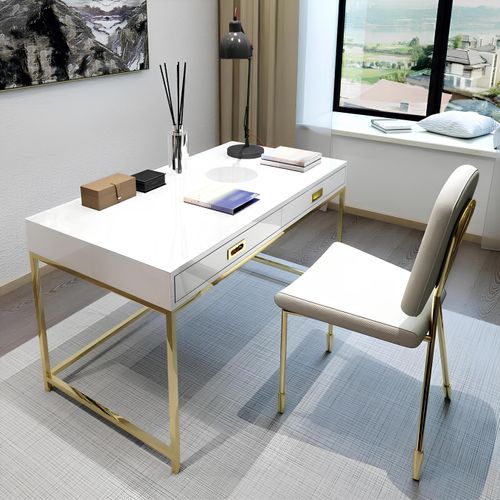 Tisch Büro Einrichtung Schreibtisch Tische Büromöbel Arbeitszimmer Holzmöbel Neu