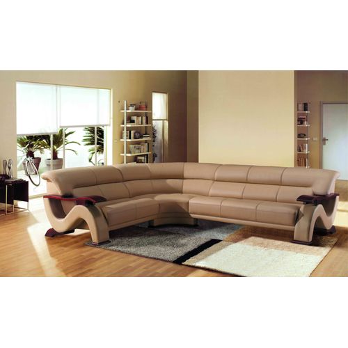 Ledersofa Sofa Wohnzimmer Couch Sofas Couchen Ecksofa Garnitur Sofas Neu 2033B
