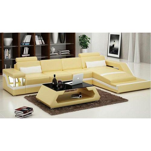 LEDERSOFA LEDER GARNITUR ECKSOFA POLSTER SOFA NEU GARNITUR USB Maßfertigung