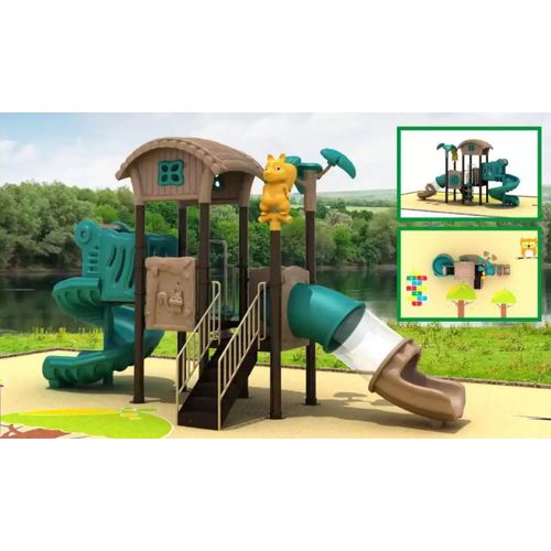 Garten Spielturm Kunststoffeturm Spielplatz Unterhaltung für Kinder