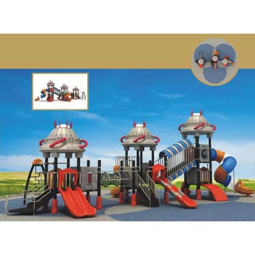 Spielplatz Plätze Robotern Turm Rutsche Outdoor Freizeit Maßfertigung
