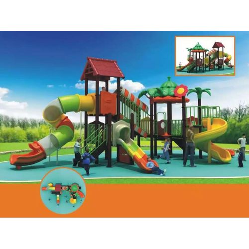 Spielturm Rutsche Outdoor Kinderanimation Dschungelspielplatz Spielplätze