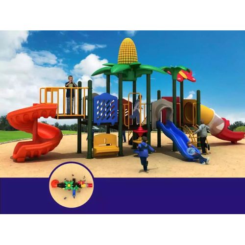 Bunter Spielplatz Spielhaus Toys Outdoor Spielplatz aus Kunststoff