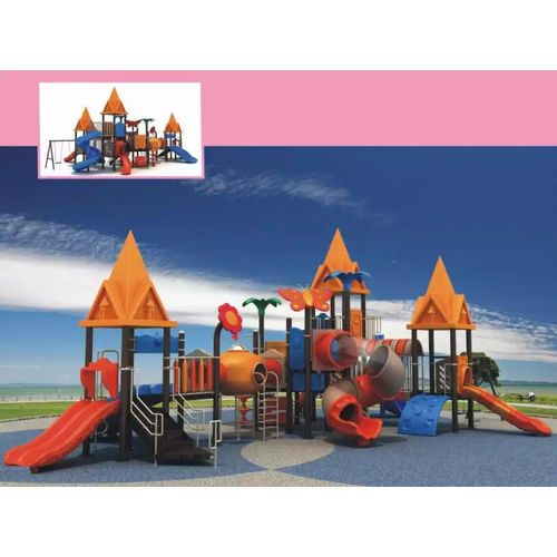 Outdoor Kinderspielplatz Spielturm mit Rutsche Kletterturm Kinderbereich