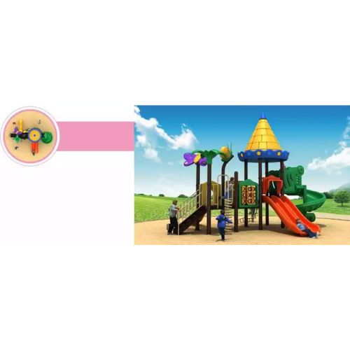 Outdoor Unterhaltung für Kinder Kletterturm Spielturm mit Rutschen