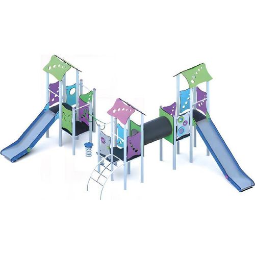Spielplatz Kinderspielplatz Spielplatz mit Abenteuerelementen Bewegungsfläche