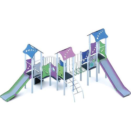 Bewegungsfläche Spielplatz Rutschbahn Klettergerüst Erlebnisplatz Aktivplatz