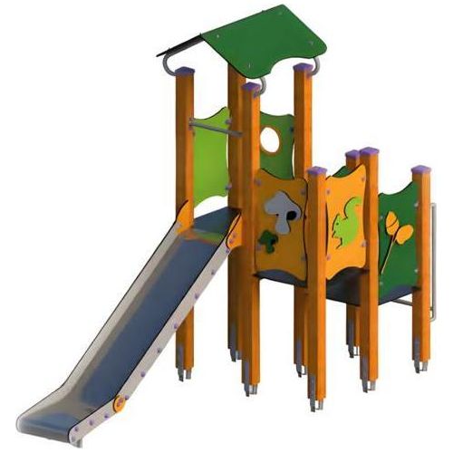 Spielplatz Kinderspielplatz Spielgelände Klettergerüst Rutschbahn Erlebnisplatz