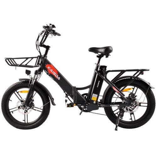 20*3.0Zoll LCD Fat Faltbar E- Bike E-Mountainbike Elektrofahrrad 20.8Ah 150Km SHIMANO 7 25km/h E Klapprad mit Korb, E-Bike Klappräder für Herren Damen