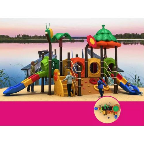 Spielturm Rutsche Turm Spielhaus Spielplatz Outdoor Kletterturm Neu