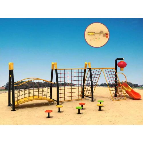Sportspielplatz für thematische Spiele mit Rutschen Unterhaltung Outdoor