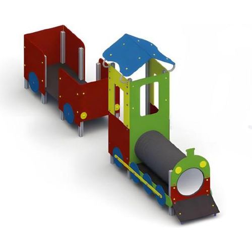 Spielplatz Piratenboot Spielhäuschen Balancierbalken Bewegungsfläche Spielnetz