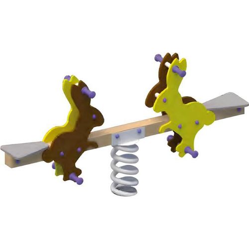 Doppel Schaukelwippe Wippgerät Wippe Schwingwippe Kinderwippe Spielplatz Wippen