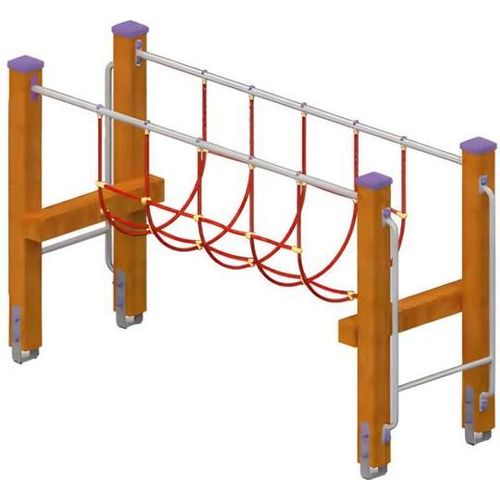Spielplatz Hängebrücke Schwebebalken Balancierbrücke Kletterbrücke Wackelbalken