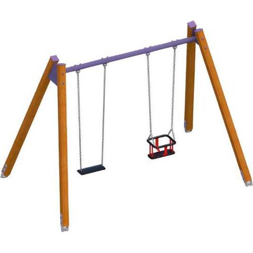 Schaukel Abenteuerspielplatz Balancewippe Wippgerät ErholungsgebietSchaukeltier