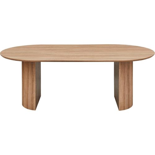 Esstisch Lagos 220cm Oval - Hellbraun