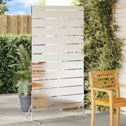Cloris Sichtschutz 180 cm Edelstahl Metallzäune NEU6384