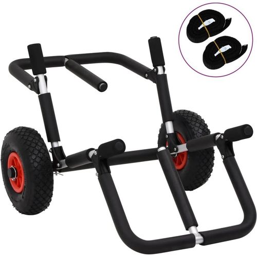 SUP Trolley für 2 Surfbretter Klappbar 90 kg Aluminium