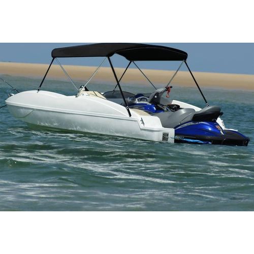 Möbel 2-Bow Bimini-Top Schwarz 179x156x93 cm - Planen & Abdeckfolien2024 CLORIS