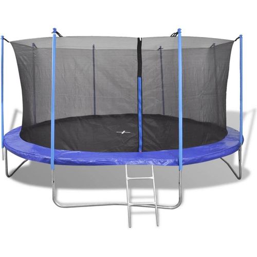 Design 5-tlg. Trampolin-Set 3,96 m, Trampoline 2024 Neu