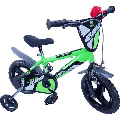 Jungen Kinderfahrrad – 12 Zoll MTB R88 Jungenfahrrad| Original Kinderrad mit Stützrädern