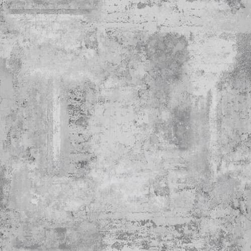 Xora Vliestapete , Grau , Kunststoff, Papier , Betonoptik , 52x1000 cm , Made in Europe , Tapeten & Wandverkleidungen, Vliestapeten