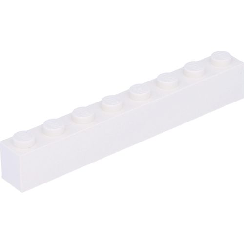 Lego® 100 Stück 3008 Stein Brick 1x8 Part Basic Steine 100 Weiß