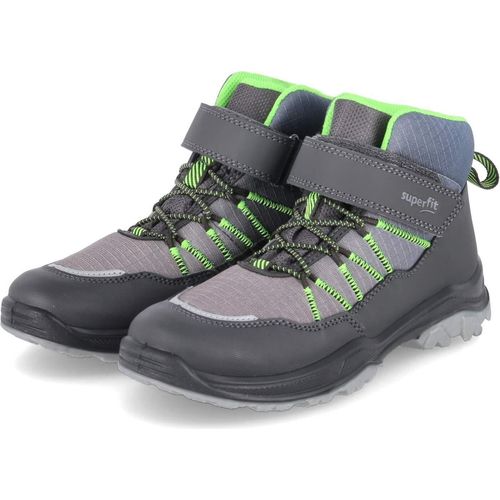 Superfit JUPITER Kinderschuhe Jungen Winterstiefel Grau Freizeit, Schuhgröße:38 EU