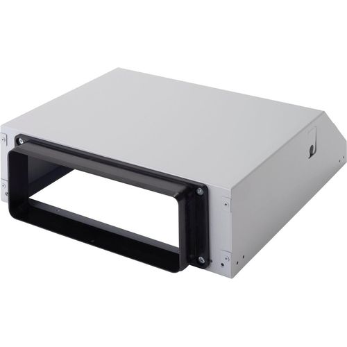 Falmec Umlenkstück Flachkanal für Deckenlüfter KACL.789 - Umlenkadapter 220x90mm, Außenmaß 98x291x291mm, Zubehör Dunstabzugshaube